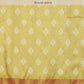 Yellow Silk Blend Digital Print Striped Saree with Unstitched Blouse - Hiral Fashion | Swadesiicart