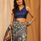 White Silk Blend Woven Zari Design Ethnic Motifs Saree with Unstitched Blouse - Hiral Fashion | Swadesiicart