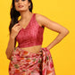 Green Silk Blend Woven Zari Design Paisley Saree with Unstitched Blouse - Hiral Fashion | Swadesiicart
