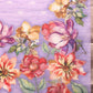 Lavender Cotton Blend Digital Print Floral Saree with Unstitched Blouse - Hiral Fashion | Swadesiicart