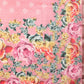 Pink Cotton Blend Digital Print Floral Saree with Unstitched Blouse - Hiral Fashion | Swadesiicart
