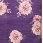 Lavender Cotton Blend Digital Print Floral Saree with Unstitched Blouse - Hiral Fashion | Swadesiicart