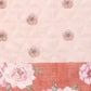Peach Cotton Blend Digital Print Floral Saree with Unstitched Blouse - Hiral Fashion | Swadesiicart
