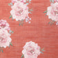 Peach Cotton Blend Digital Print Floral Saree with Unstitched Blouse - Hiral Fashion | Swadesiicart