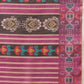 Hiral Fashion Beige Banarasi Silk Cotton Floral Digital Print Saree | Swadesiicart