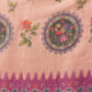 Hiral Fashion Beige Banarasi Silk Cotton Floral Digital Print Saree | Swadesiicart