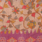 Hiral Fashion Purple Banarasi Silk Cotton Floral Digital Print Saree | Swadesiicart