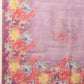 Hiral Fashion Lavender Banarasi Silk Cotton Floral Digital Print Saree | Swadesiicart