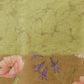 Hiral Fashion Olive Banarasi Cotton Silk Floral Digital Printed Saree | Swadesiicart