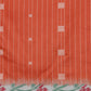 Orange Silk Blend Digital Print Striped Saree with Unstitched Blouse - Hiral Fashion | Swadesiicart