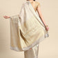 Gray Tissue Silk Digital Print Floral Saree with Unstitched Blouse - Hiral Fashion | Swadesiicart
