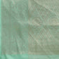 Turquoise Tissue Silk Digital Print Floral Saree with Unstitched Blouse - Hiral Fashion | Swadesiicart