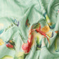 Turquoise Tissue Silk Digital Print Floral Saree with Unstitched Blouse - Hiral Fashion | Swadesiicart