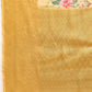Yellow Tissue Silk Digital Print Floral Saree with Unstitched Blouse - Hiral Fashion | Swadesiicart
