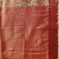 Hiral Fashion Peach Banarasi Muga Silk Pichwai Digital Printed Saree | Swadesiicart