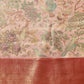 Hiral Fashion Pink Banarasi Muga Silk Pichwai Digital Printed Saree | Swadesiicart