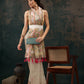 Green Cotton Blend Digital Print Animal Print Saree with Unstitched Blouse - Hiral Fashion | Swadesiicart