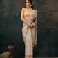 Green Cotton Blend Digital Print Animal Print Saree with Unstitched Blouse - Hiral Fashion | Swadesiicart