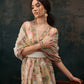 Green Cotton Blend Digital Print Animal Print Saree with Unstitched Blouse - Hiral Fashion | Swadesiicart