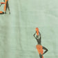Hiral Fashion Green Chanderi Cotton Blend Abstract Digital Printed Saree | Swadesiicart