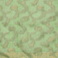Green Cotton Woven Zari Design Floral Saree with Unstitched Blouse - Hiral Fashion | Swadesiicart