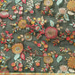Green Cotton Blend Woven Thread Floral Saree with Unstitched Blouse - Hiral Fashion | Swadesiicart