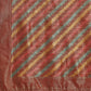 Red Cotton Blend Woven Thread Floral Saree with Unstitched Blouse - Hiral Fashion | Swadesiicart