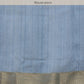 Blue Kota Doria Embroidered Floral Saree with Unstitched Blouse - Hiral Fashion | Swadesiicart