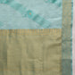 Turquoise Kota Doria Embroidered Floral Saree with Unstitched Blouse - Hiral Fashion | Swadesiicart