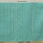 Turquoise Kota Doria Embroidered Floral Saree with Unstitched Blouse - Hiral Fashion | Swadesiicart
