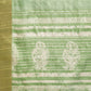 Green Silk Blend Digital Print Floral Saree with Unstitched Blouse - Hiral Fashion | Swadesiicart