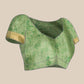 Green Silk Blend Digital Print Floral Saree with Unstitched Blouse - Hiral Fashion | Swadesiicart