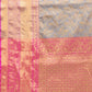 Hiral Fashion Grey Banarasi Art Silk Floral Woven Design Saree | Swadesiicart
