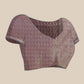 Pink Brocade Woven Zari Design Paisely Saree with Unstitched Blouse - Hiral Fashion | Swadesiicart