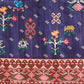 Navy Blue Silk Blend Digital Print Patola Saree with Unstitched Blouse - Hiral Fashion | Swadesiicart