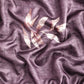 Lavender Silk Blend Digital Print Floral Saree with Unstitched Blouse - Hiral Fashion | Swadesiicart