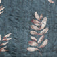 Turquoise Silk Blend Digital Print Floral Saree with Unstitched Blouse - Hiral Fashion | Swadesiicart