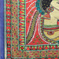 Blue Cotton Blend Printed Kalamkari Saree with Unstitched Blouse - Hiral Fashion | Swadesiicart