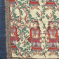 Blue Cotton Blend Printed Kalamkari Saree with Unstitched Blouse - Hiral Fashion | Swadesiicart