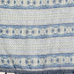Blue Cotton Blend Printed Dabu Saree with Unstitched Blouse - Hiral Fashion | Swadesiicart