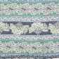 Blue Cotton Blend Printed Dabu Saree with Unstitched Blouse - Hiral Fashion | Swadesiicart