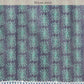 Blue Cotton Blend Printed Dabu Saree with Unstitched Blouse - Hiral Fashion | Swadesiicart