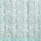 Turquoise Cotton Blend Printed Dabu Saree with Unstitched Blouse - Hiral Fashion | Swadesiicart
