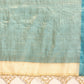 Beige Silk Blend Woven Zari Design Paisley Saree with Unstitched Blouse - Hiral Fashion | Swadesiicart
