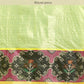 Blue Silk Blend Woven Zari Design Geomatric Saree with Unstitched Blouse - Hiral Fashion | Swadesiicart