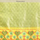 Green Silk Blend Woven Zari Design Striped Saree with Unstitched Blouse - Hiral Fashion | Swadesiicart