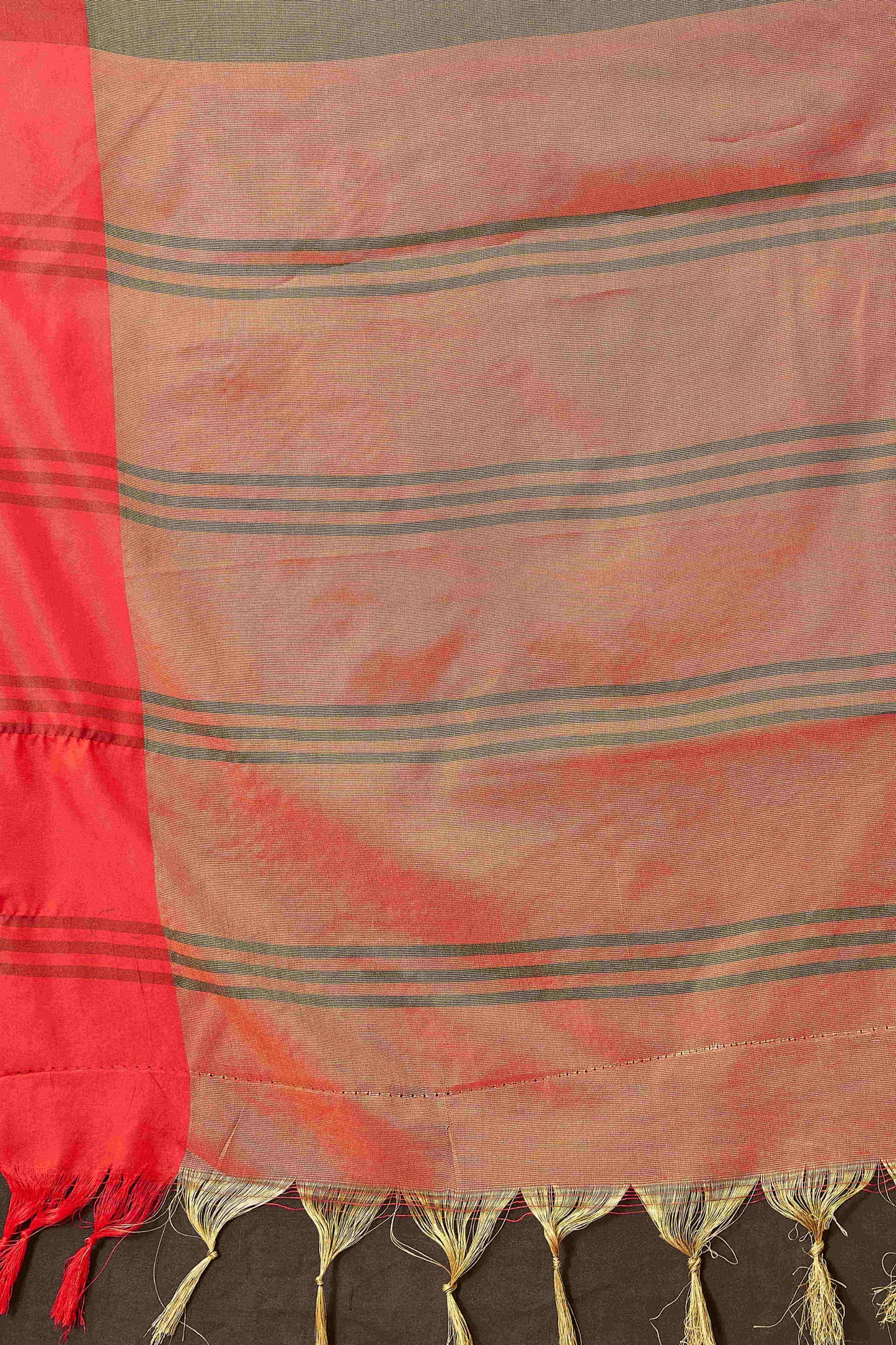 Hiral Fashion Olive Banarasi Soft Silk Solid Saree | Swadesiicart