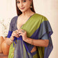 Hiral Fashion Green Banarasi Soft Silk Solid Saree | Swadesiicart