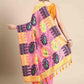 Pink Pure Cotton Woven Zari Design Paisley Saree with Unstitched Blouse - Hiral Fashion | Swadesiicart