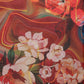 Brown Polyester Digital Print Abstract Saree with Unstitched Blouse - Hiral Fashion | Swadesiicart